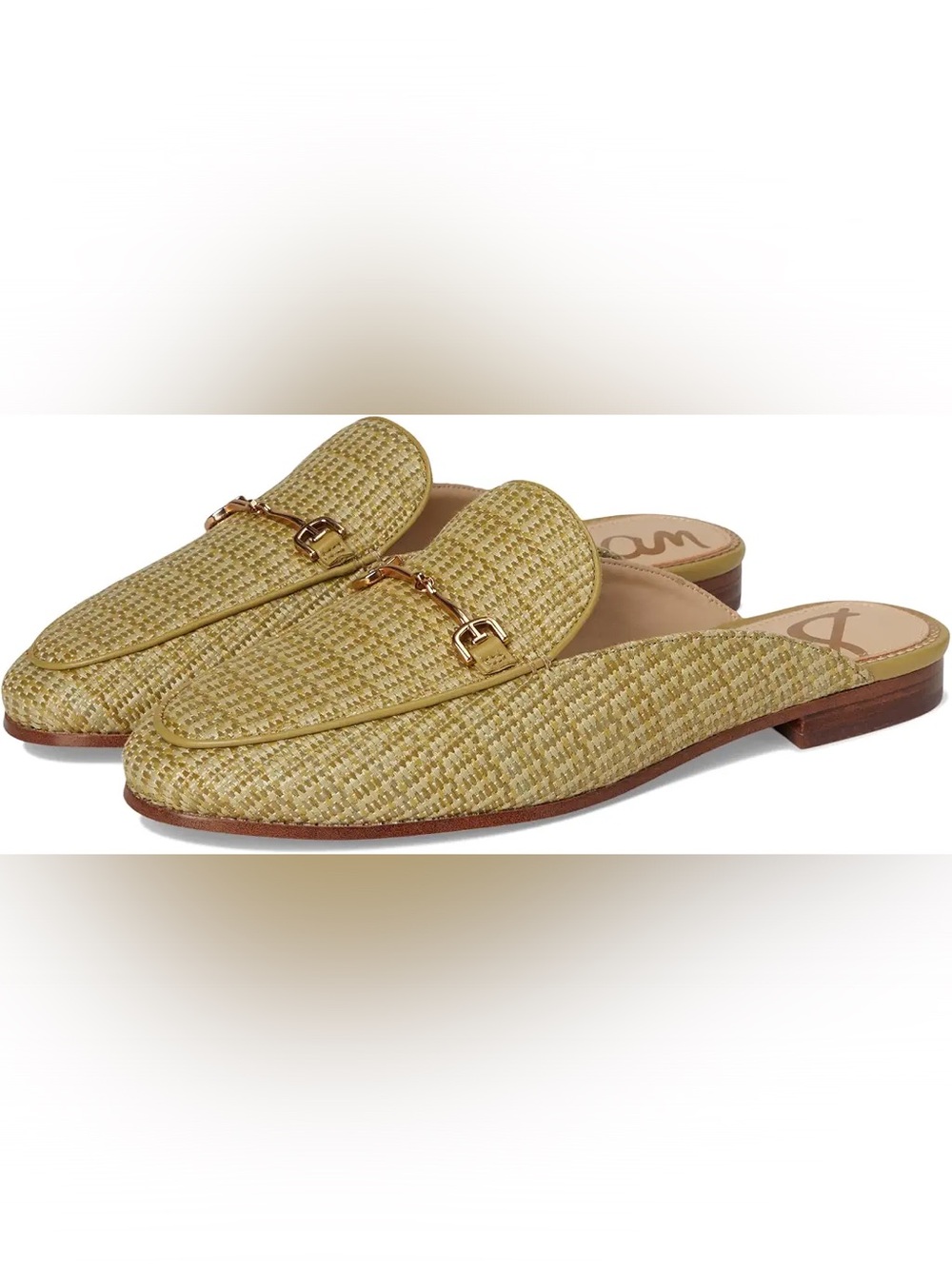 Sam Edelman Linnie Raffia Horsebit Mule